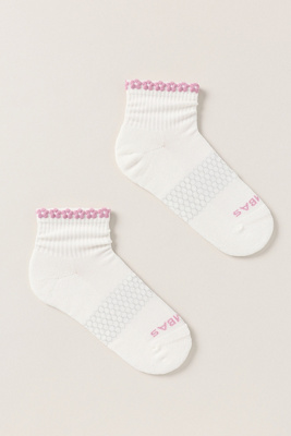 Bombas Flower Trim Quarter Socks product page