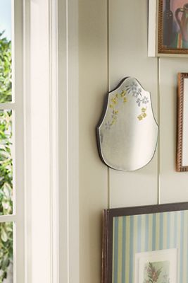 Floral Shield Gallery Wall Mirror