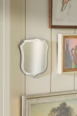Plain Shield Gallery Wall Mirror