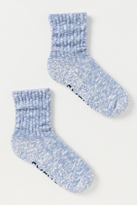Bombas Ragg Randomfeed Half-calf Crew Socks In Blue