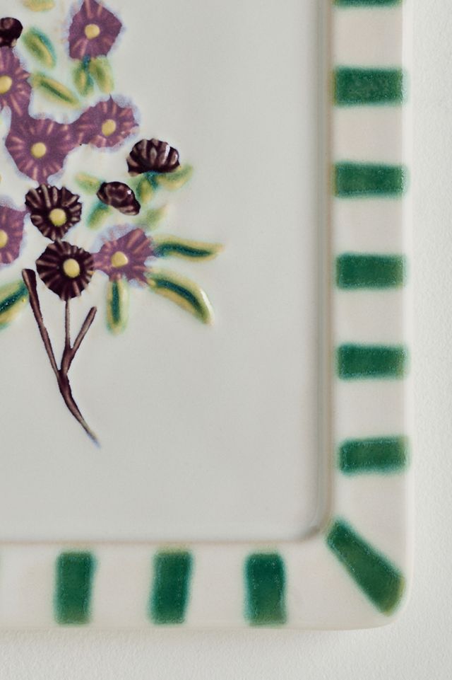 Ceramic Flower Gallery Wall Charm #2