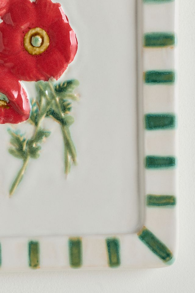 Ceramic Flower Gallery Wall Charm #2