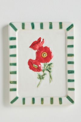 Ceramic Flower Gallery Wall Charm