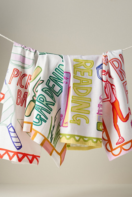 Anthropologie Amuse La Bouche Dish Towel - Thumbnail 2