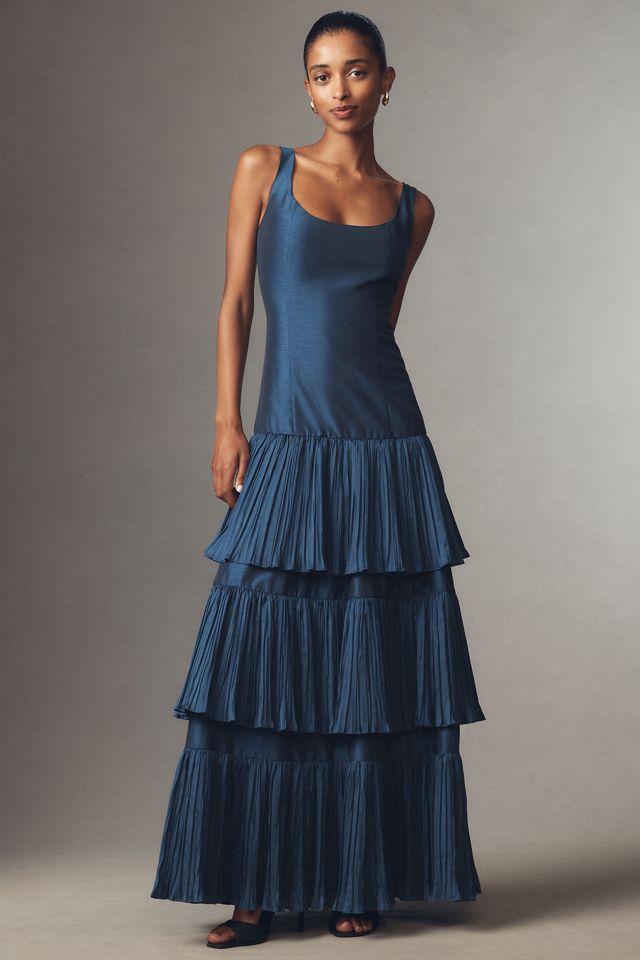 Hutch Luna Sleeveless Tiered Maxi Dress #1