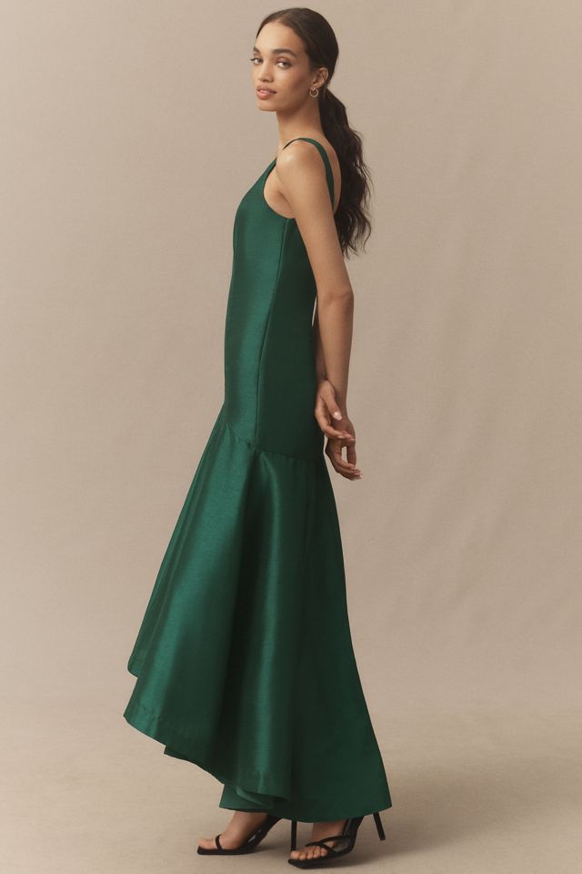 Hutch Alaia Sleeveless Scoop-Neck High-Low Midi Dress #3