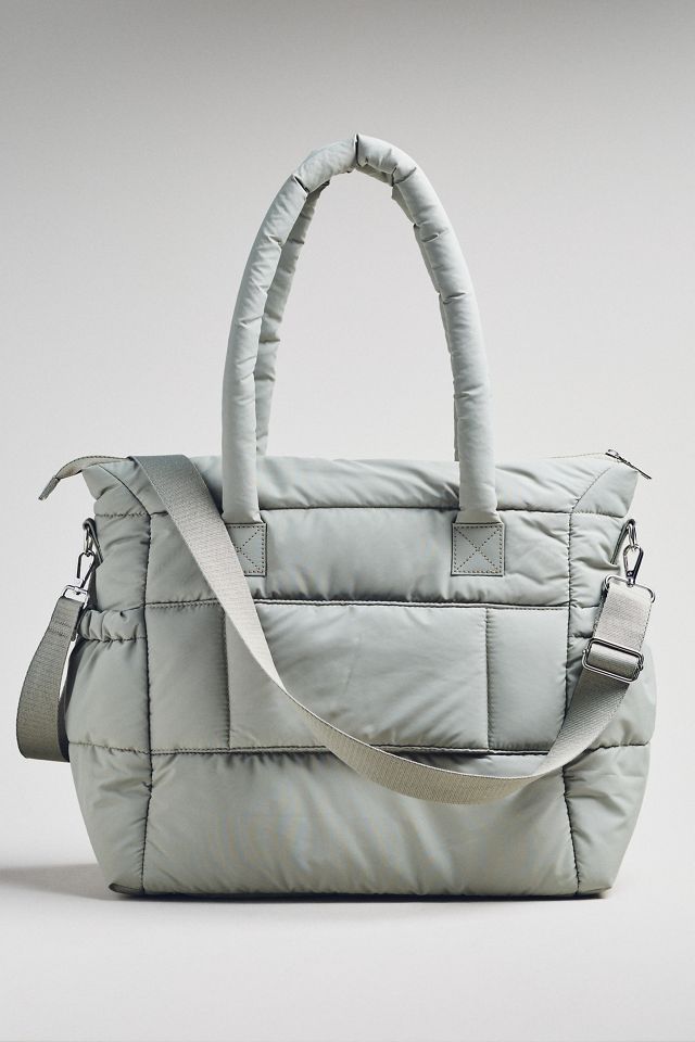 Urban Expressions Quilted Puffer Jetsetter Tote #1