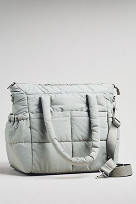 Urban Expressions Quilted Puffer Jetsetter Tote