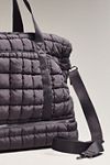 Urban Expressions Quilted Puffer Globetrotter Weekender Tote