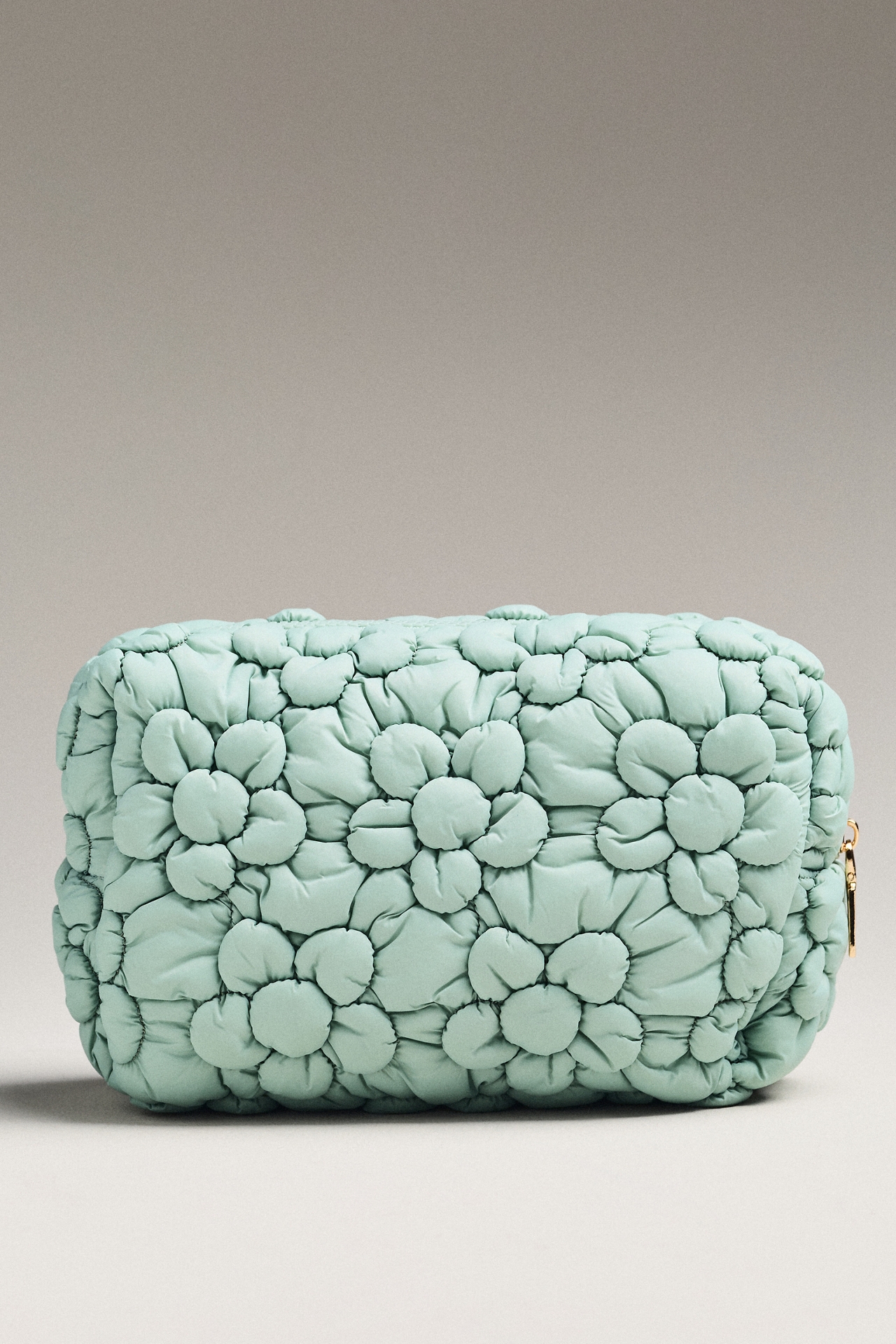 Urban Expressions Floral Quilted Puffer Cosmetic Pouch