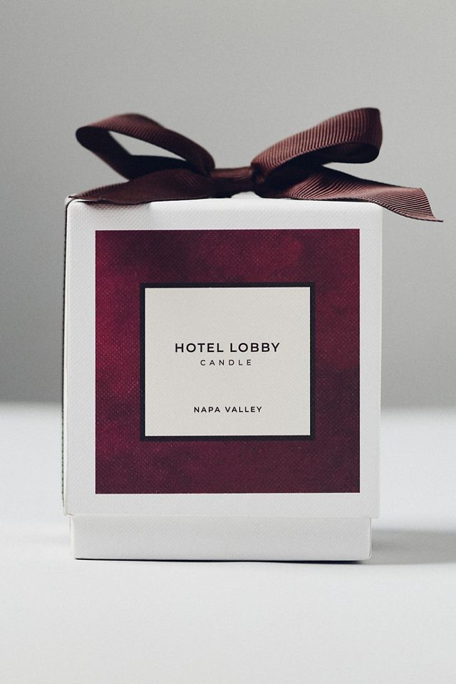 Hotel Lobby Fruity Napa Valley Boxed Candle #1