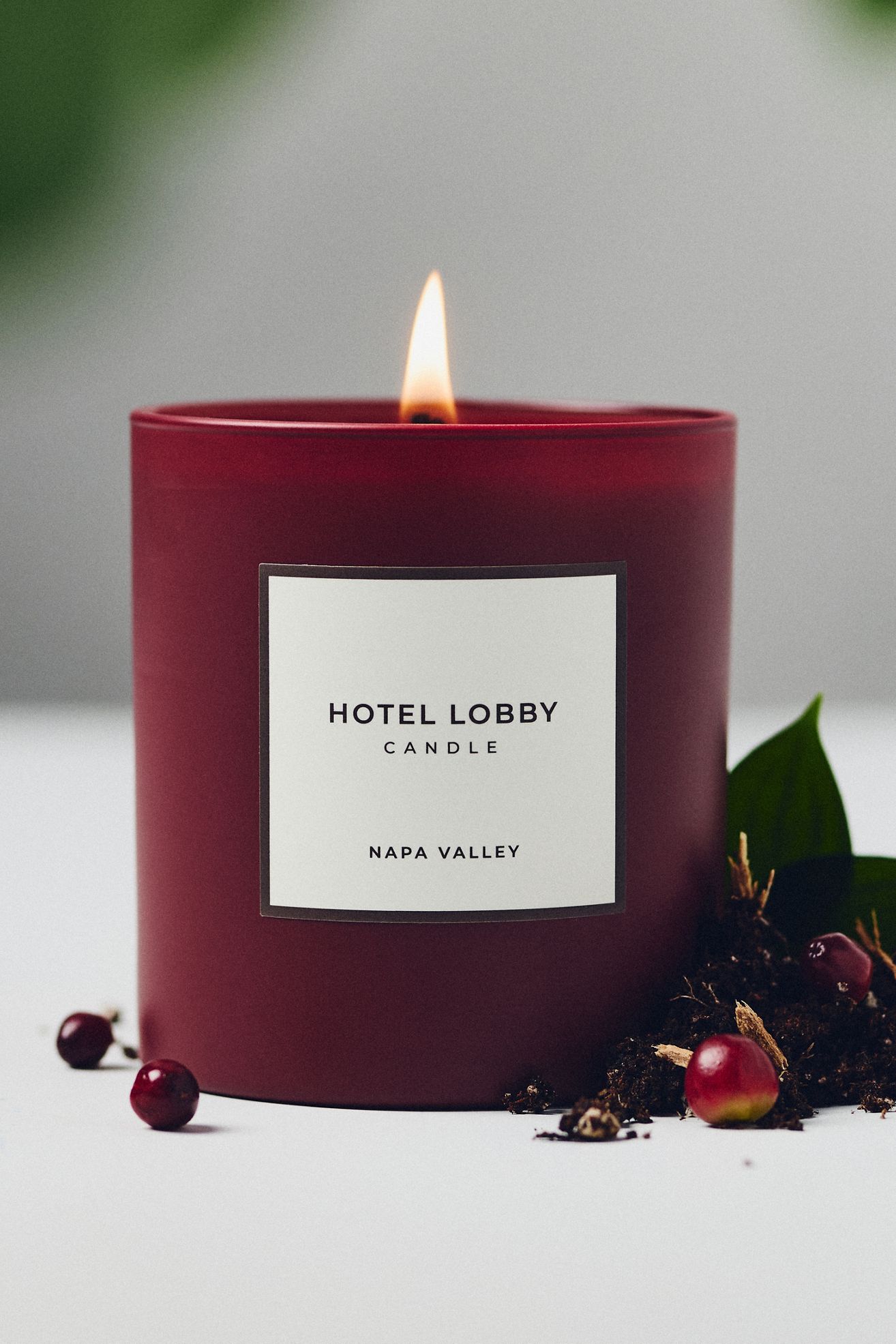 Hotel Lobby Fruity Napa Valley Boxed Candle - Napa Valley, Standard, S