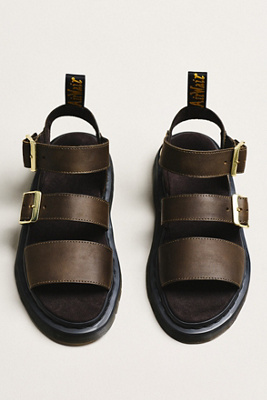 Dr. Martens Gryphon Brando Gladiator Strap Platform Sandals‎ Mens 13 Tan Brown Dr. Martens Gryphon Brando Gladiator Strap Platform Sandals  main image 3