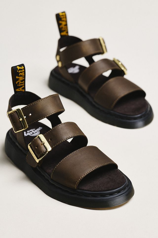 Dr. Martens Gryphon Leather Gladiator Sandals | Anthropologie