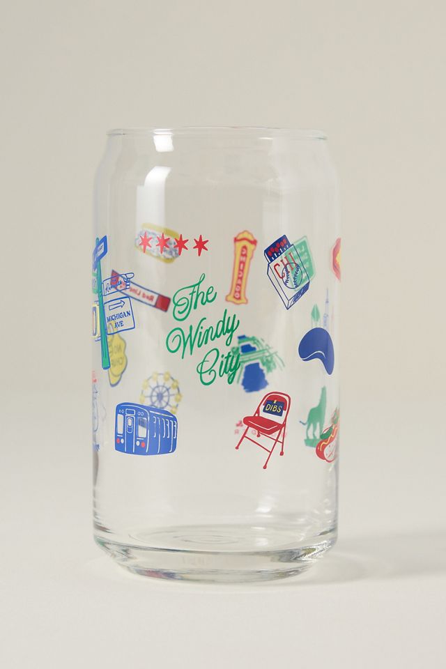 Alice & Wonder Chicago Beer Glass #1