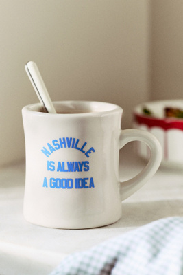 Alice & Wonder Stoneware Diner Mug