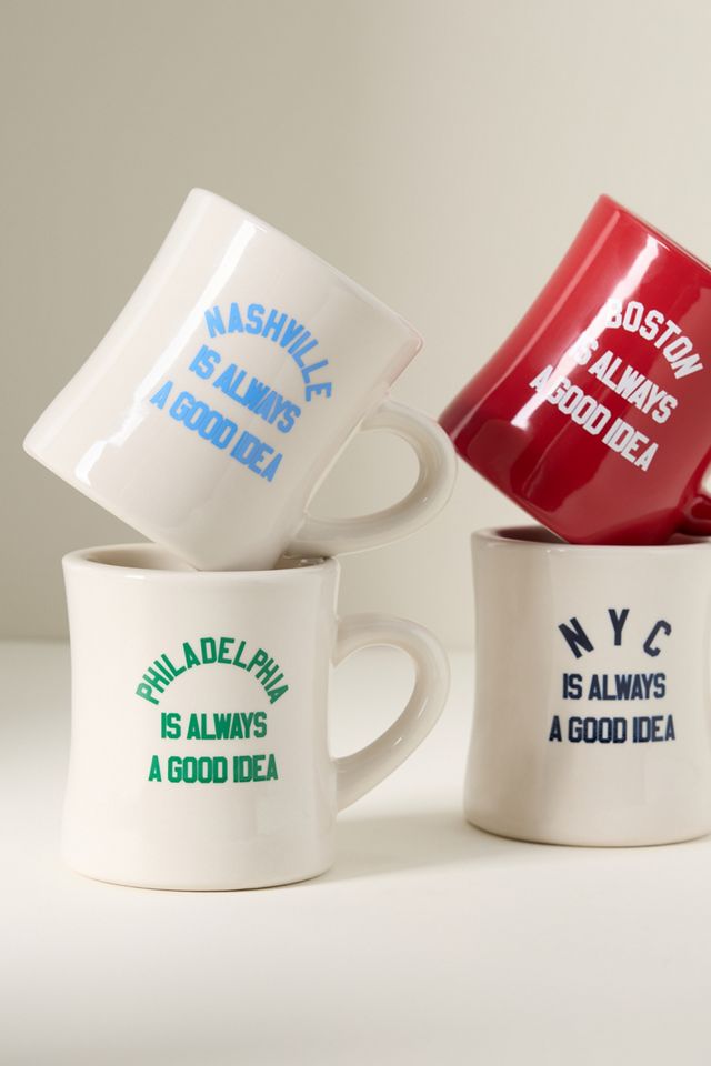 Alice & Wonder Stoneware Diner Mug #3