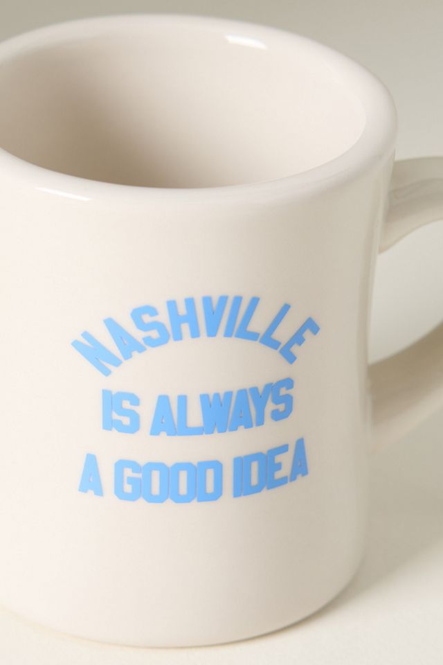 Alice & Wonder Stoneware Diner Mug #2