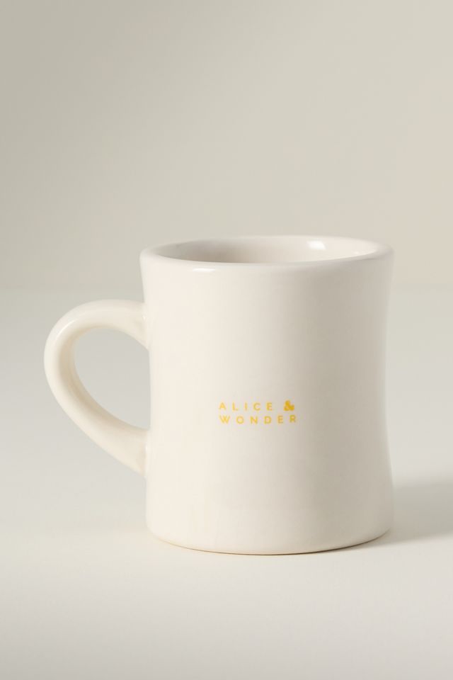 Alice & Wonder Stoneware Diner Mug #2