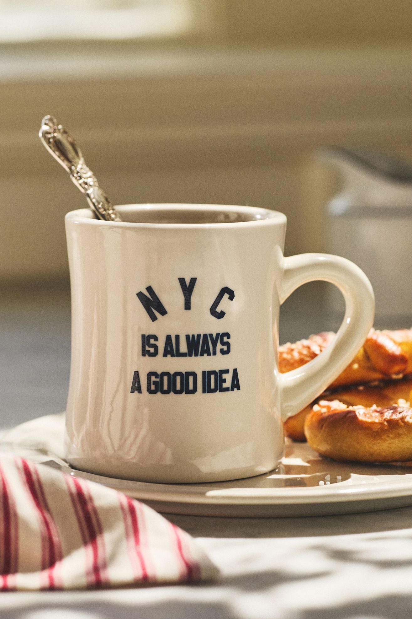 Alice & Wonder Stoneware Diner Mug - New York City, Standard, One Size