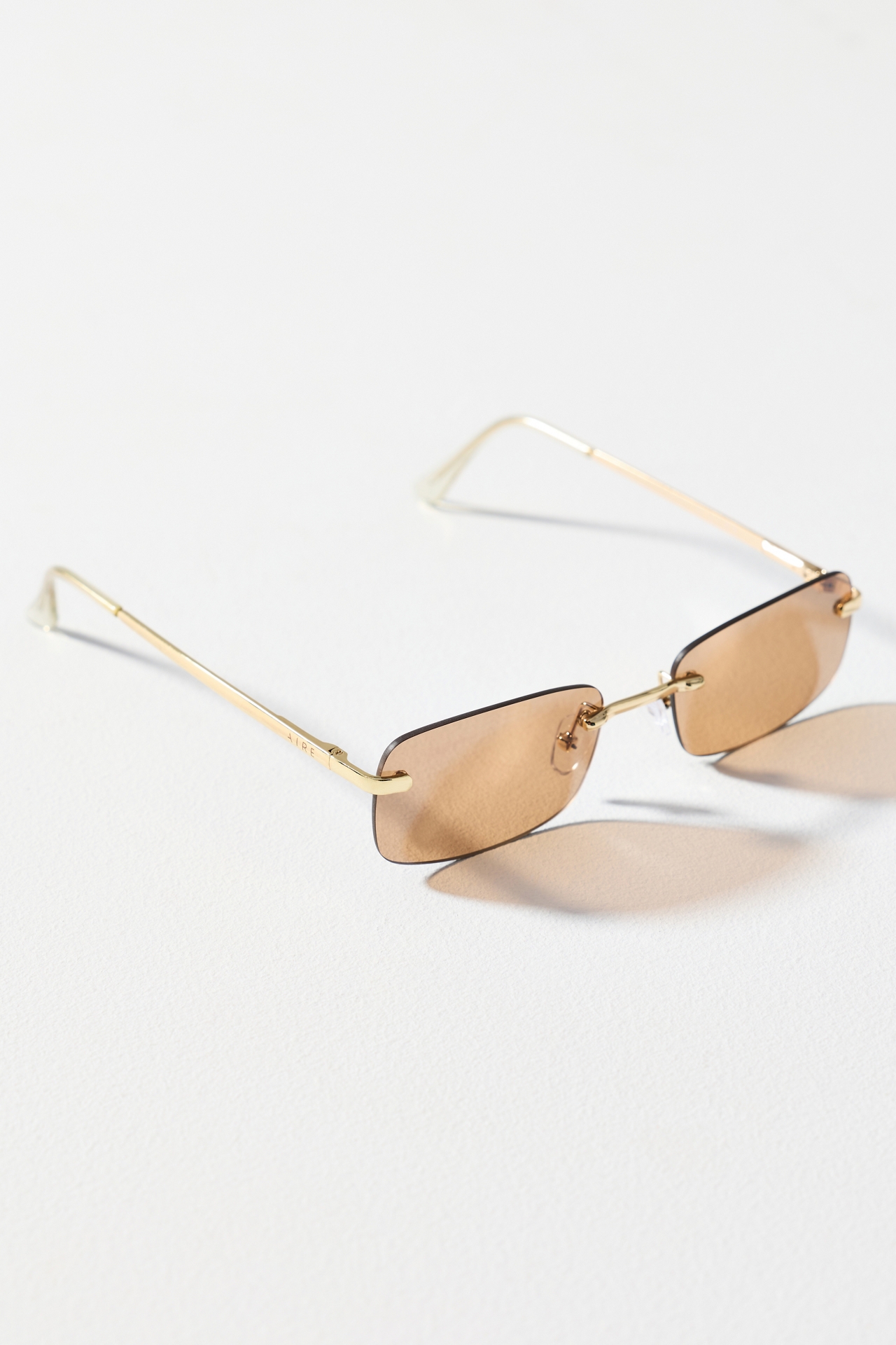AIRE Frameless Rectangle Sunglasses