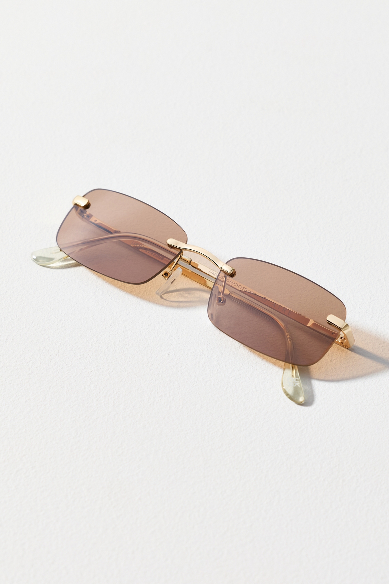 AIRE Frameless Rectangle Sunglasses