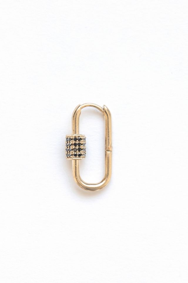 Nicolas Ambrosio Love Lock Diamond Single Earring #1