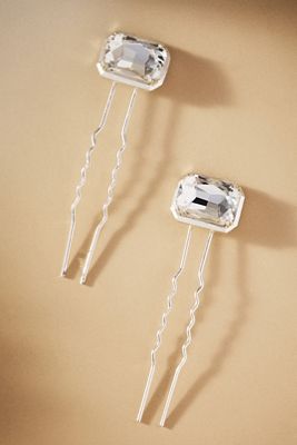Gaios Crystal Hair Pins, Set of 2