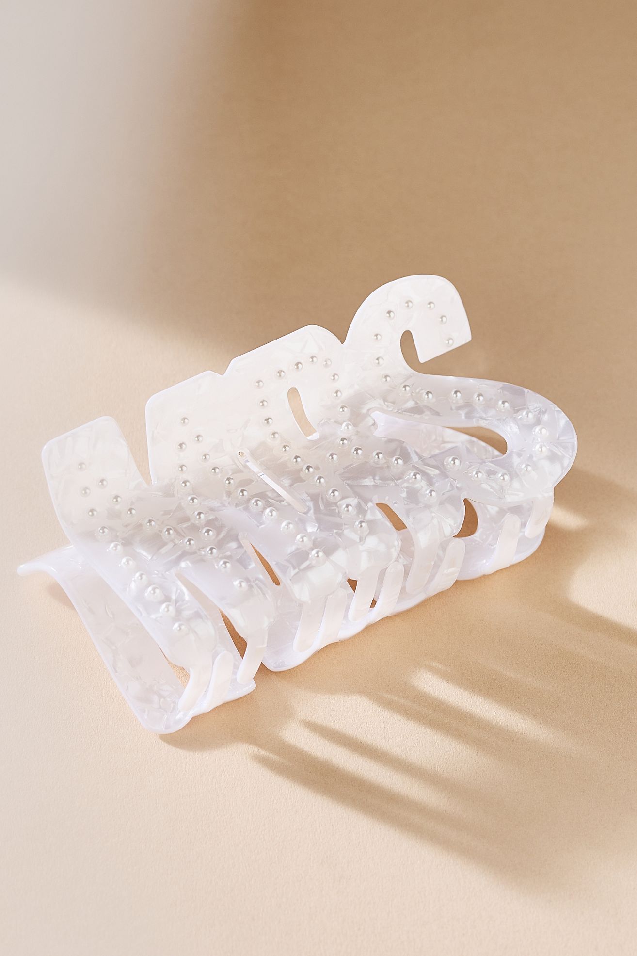 Untamed Petals Mrs. Hair Claw Clip - White, Standard, One Size