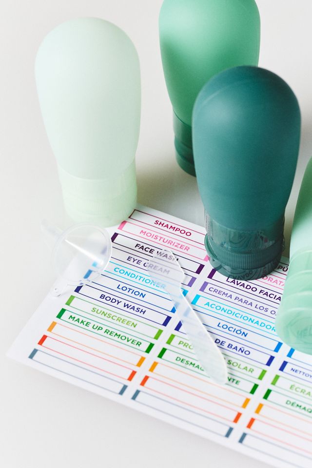 Miamica 8-Piece Silicone Bottle Set #1
