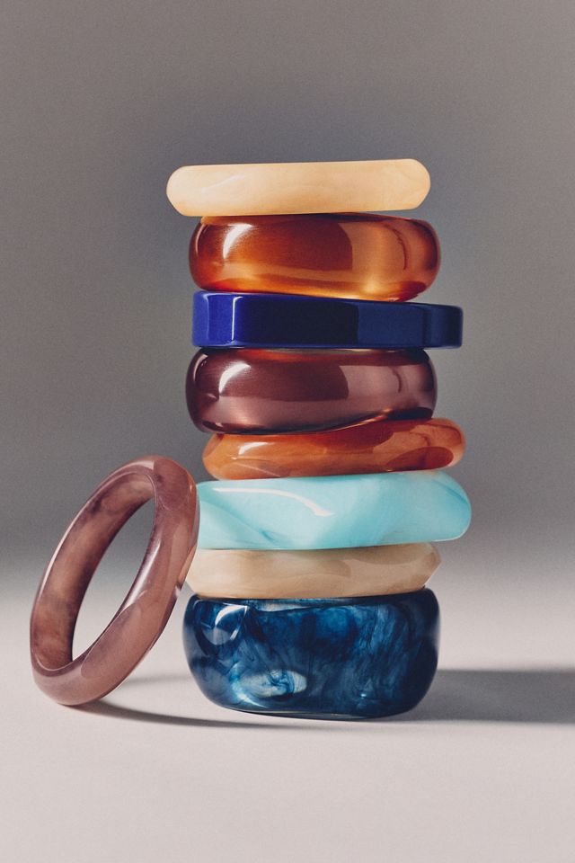 Bangle Bracelets, Set of 3 #2