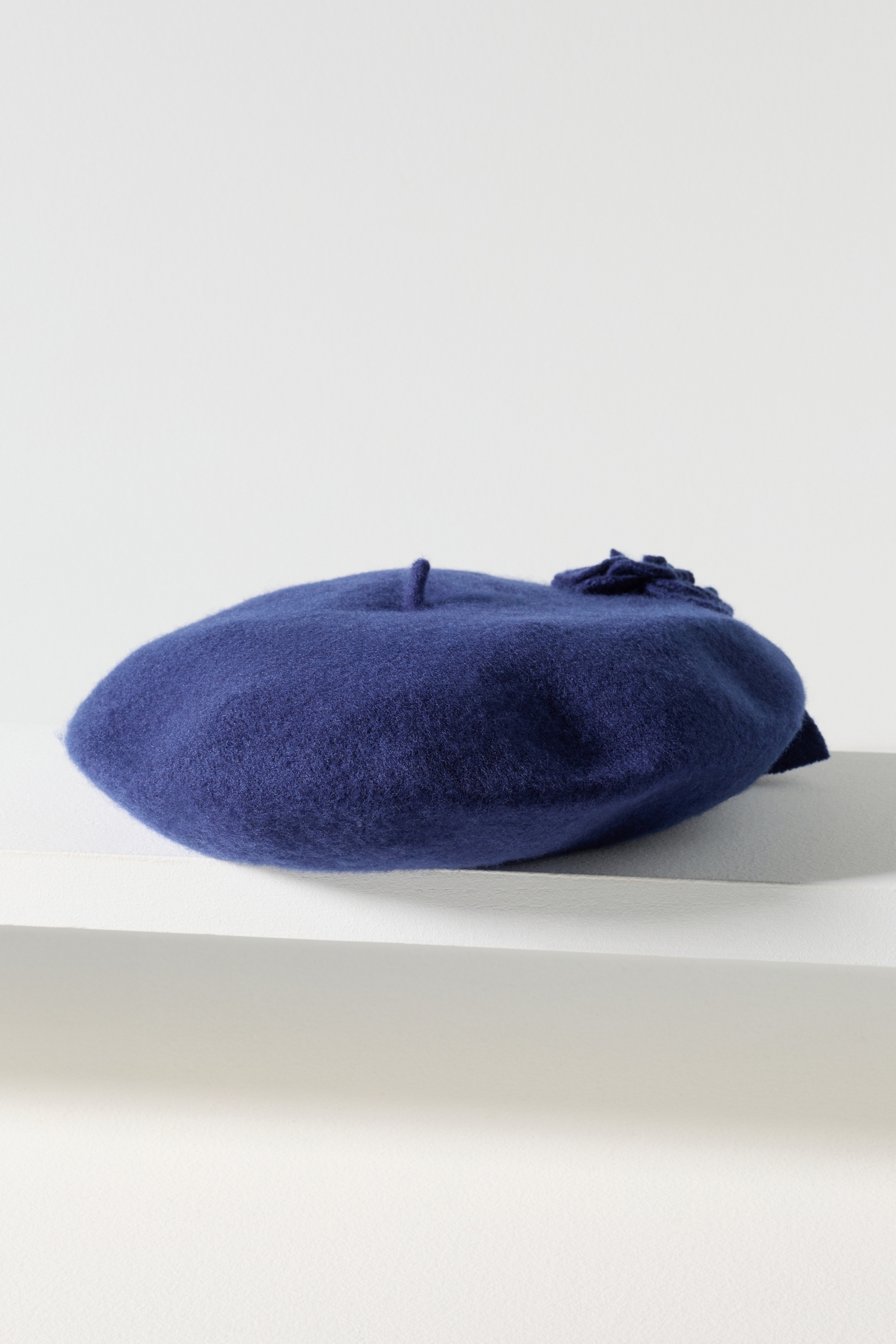 San Diego Hat Co. Wool Flower Beret