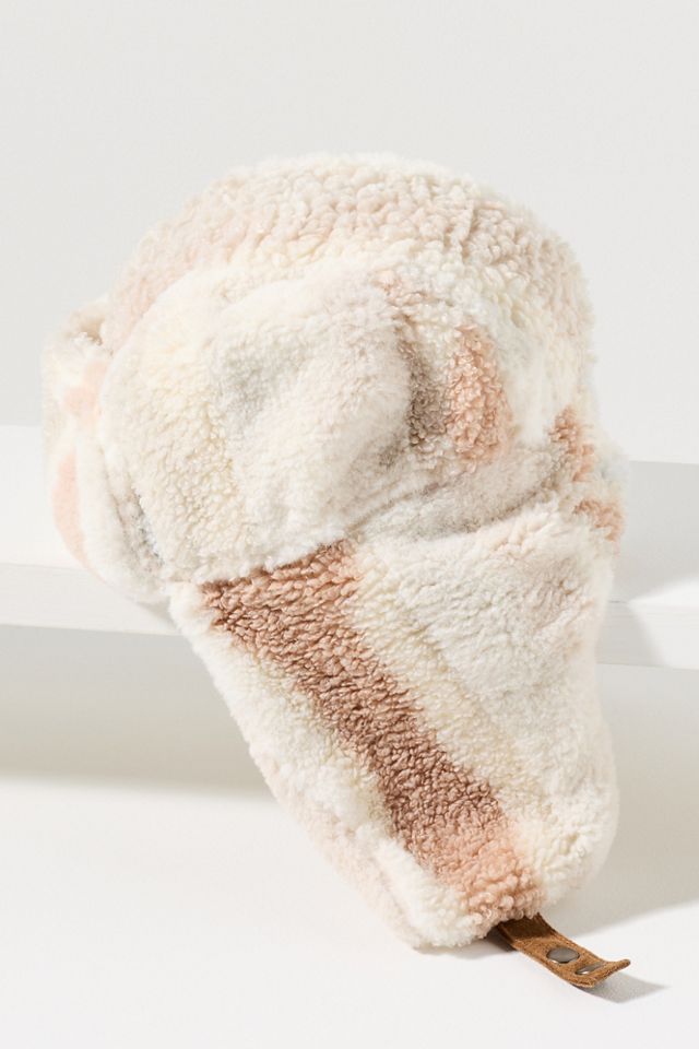San Diego Hat Co. Pastel Fleece Trapper Hat #2
