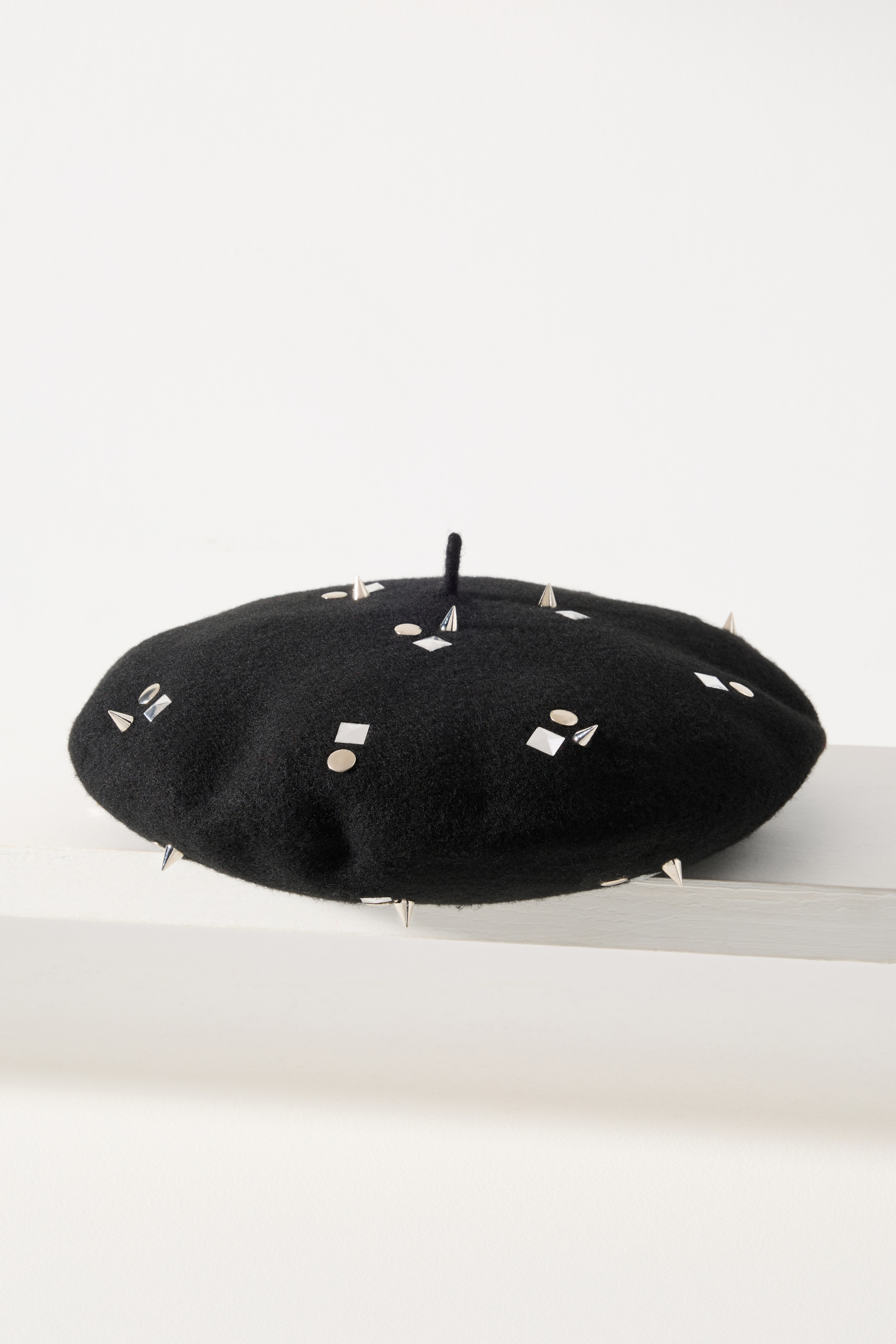 Last Nite Studded Wool Beret