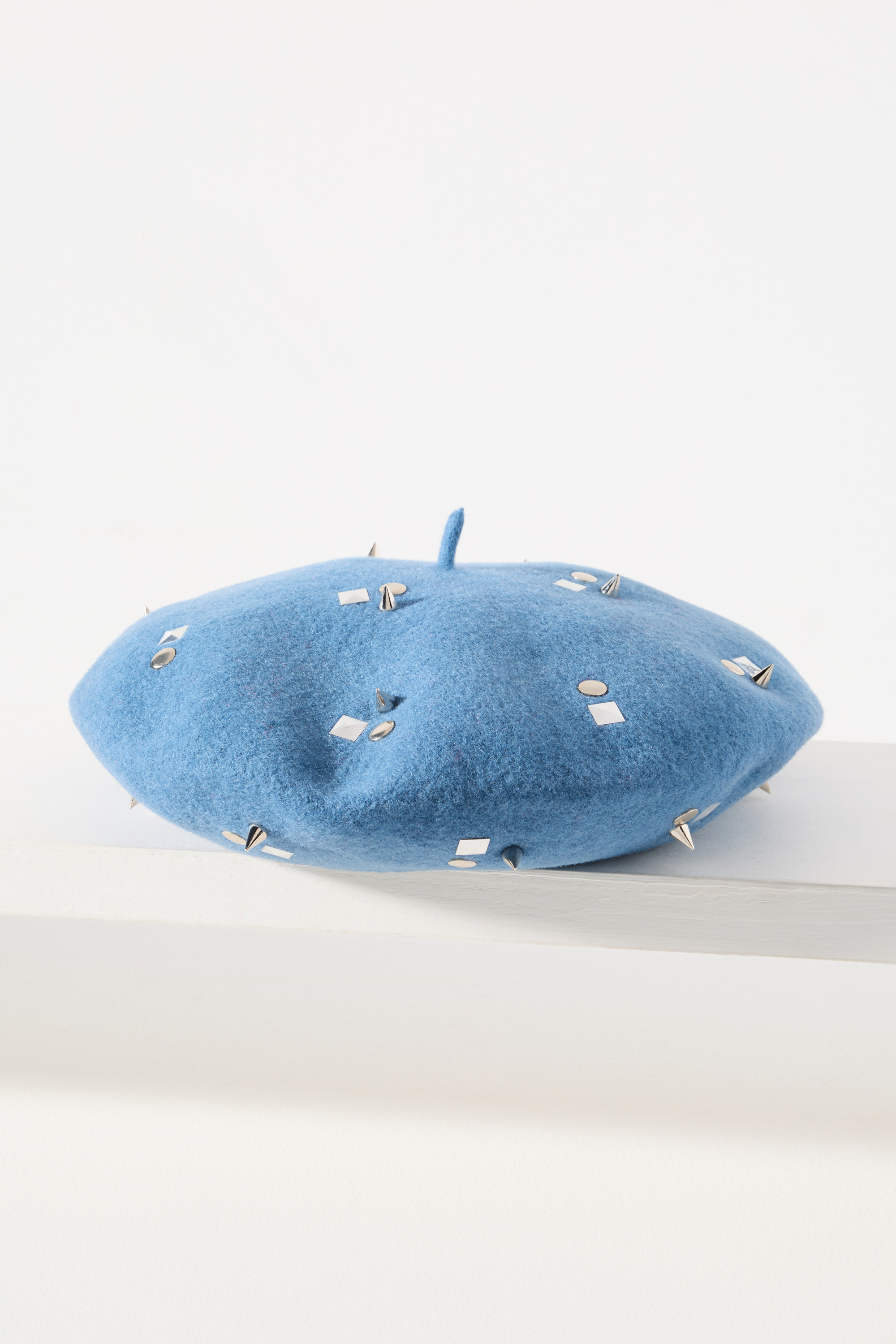 Last Nite Studded Wool Beret — Image 5