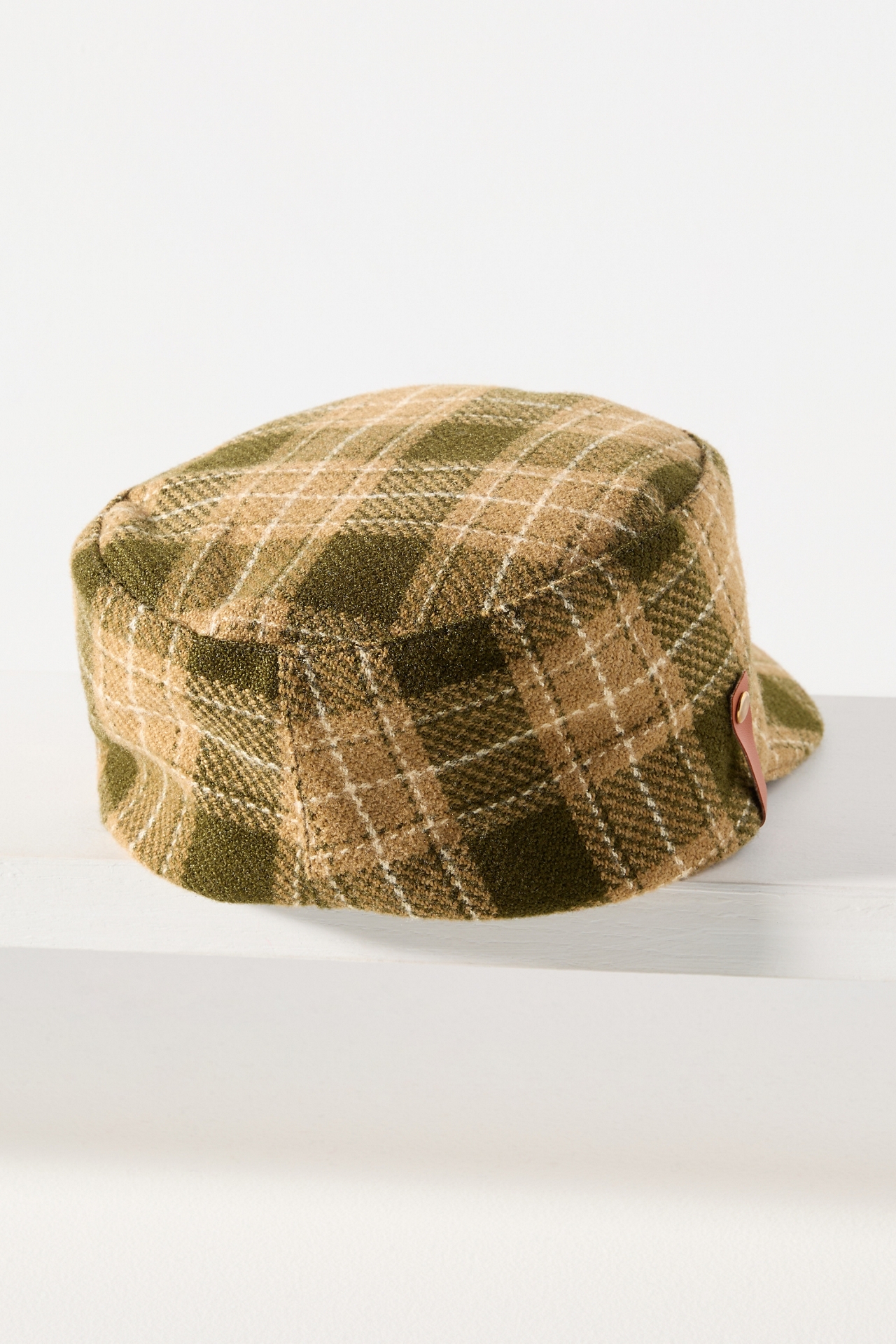 San Diego Hat Co. Cash Plaid Newsboy Cap