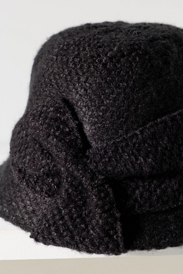 San Diego Hat Co. Knit Bow Cloche Hat #2