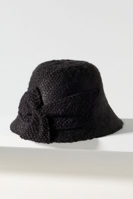 San Diego Hat Co. Knit Bow Cloche Hat