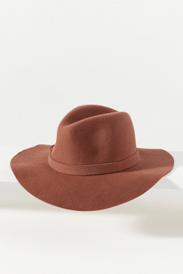 San Diego Hat Co. Beyond The Prairie Wool Rancher In Brown