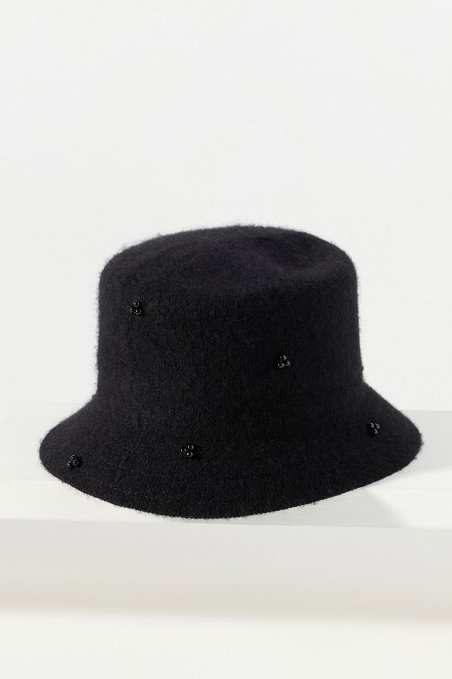 San Diego Hat Co. Touch of Glam Embellished Bucket Hat #1