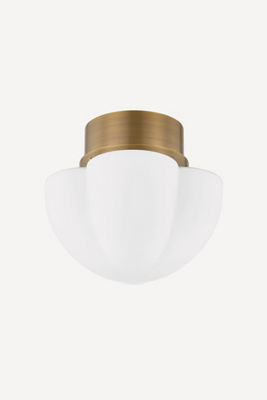 Anthropologie Seabrook Flush Mount In White