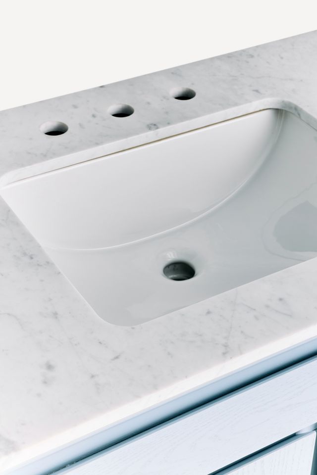 Frankie Marble-Top Single Bathroom Vanity #3