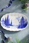 Blue Forest Stoneware Serving Platter