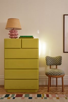 Wright Lacquer Six-Drawer Dresser