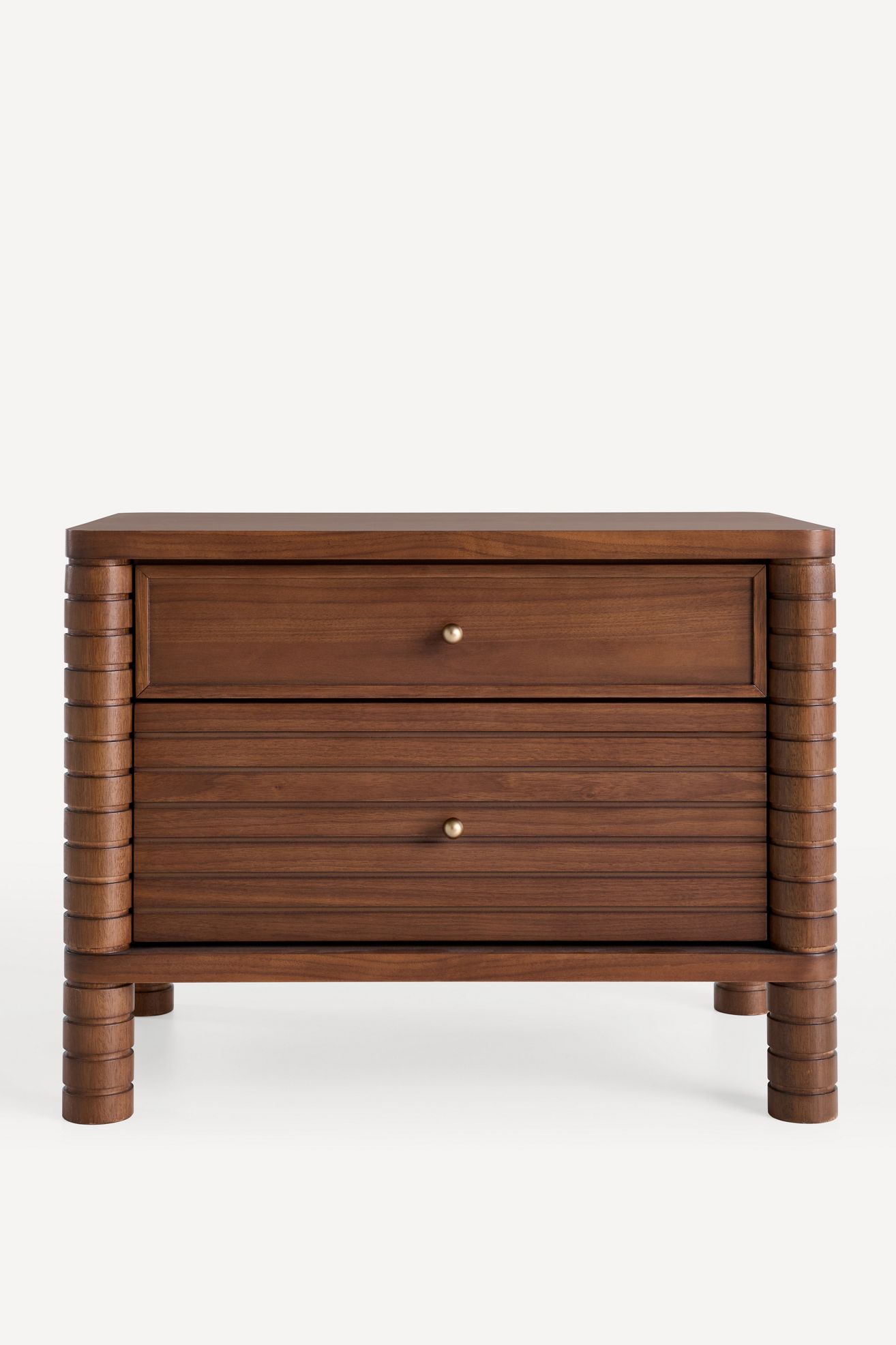 Solana Wood Nightstand - Nutmeg, Standard, One Size
