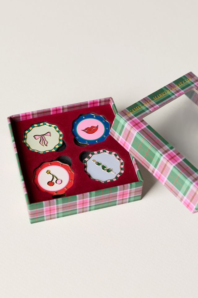 Golf Ball Hat Clips, Set of 4 #1