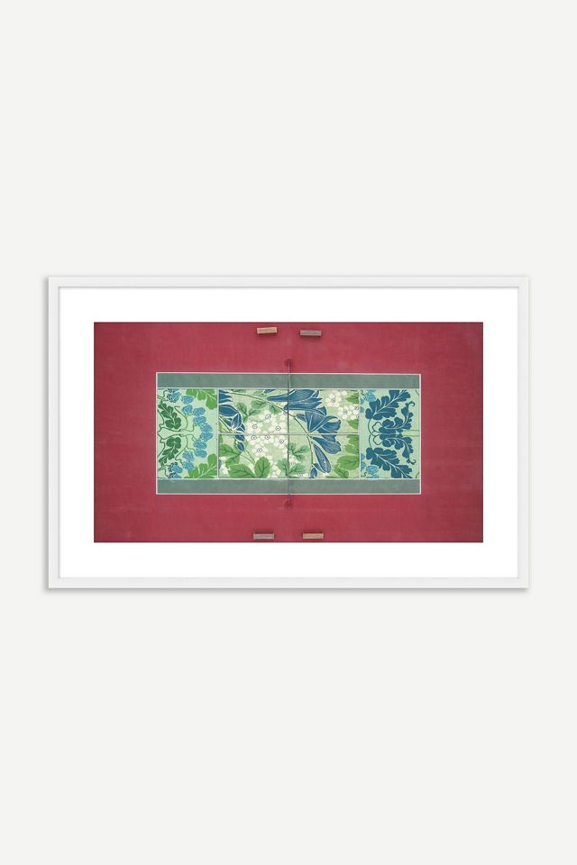 Patterned Courts Wall Art #1