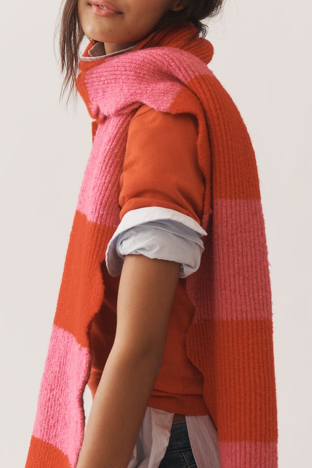 Scallop Stripe Scarf #2
