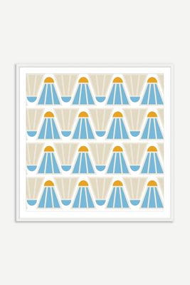 Patterned Shuttle Wall Art