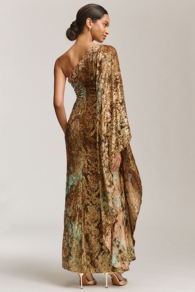 Mac Duggal One-Shoulder Maxi Dress #2